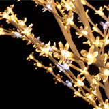 2.1M Christmas Tree 780 LED Lights Cherry Blossom Trees Jingle Jollys - Rear View