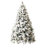 Jingle Jollys Christmas Tree 1.8M Xmas Tree with 350 LED Lights Snowy Tips - Side View