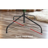 Jingle Jollys Christmas Tree 2.1M Xmas Tree Decorations 3000 LEDs 8 Light Mode - Rear View