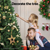 Jingle Jollys Christmas Tree 2.7M LED Xmas Tree Party Decorations 2590 Tips - 45-Degree Angle