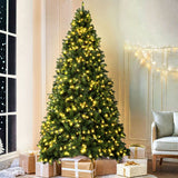 Jingle Jollys Christmas Tree 2.7M LED Xmas Tree Party Decorations 2590 Tips - Close-Up Angle