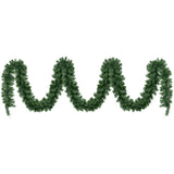 Festive Glow 10M Prelit Christmas Garland with 700 LED Tips for Holiday Decor - Side View