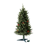 90cm Jingle Jollys LED Mini Christmas Tree for Festive Party Decorations - Side View