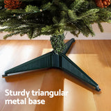90cm Jingle Jollys LED Mini Christmas Tree for Festive Party Decorations - Rear View