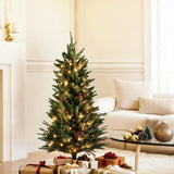 Jingle Jollys Mini Christmas Tree 90cm LED Xmas Tree Party Decorations - Close-Up Angle