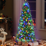 Jingle Jollys 1.8M Pre-lit Christmas Tree 8 Mode Multi Colour 200 LED Light Xmas - Close-Up Angle