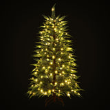 Jingle Jollys Christmas Tree 1.5M LED Xmas Tree Sparse 263 Tips Party Decoration - Side View
