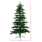 Jingle Jollys Christmas Tree 2.1M LED Sparse Xmas Tree 860 Tips Party Decoration