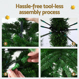 Jingle Jollys Christmas Tree 2.1M LED Sparse Xmas Tree 860 Tips Party Decoration - 45-Degree Angle