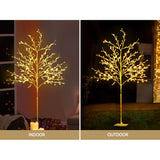 1.5M Christmas Tree 304 LED Jingle Jollys - 45-Degree Angle