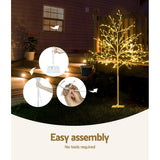 1.5M Christmas Tree 304 LED Jingle Jollys - Close-Up Angle