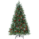 Jingle Jollys Christmas Tree 1.5m 160 LED Xmas Tree Party Decorations 355 Tips - Side View