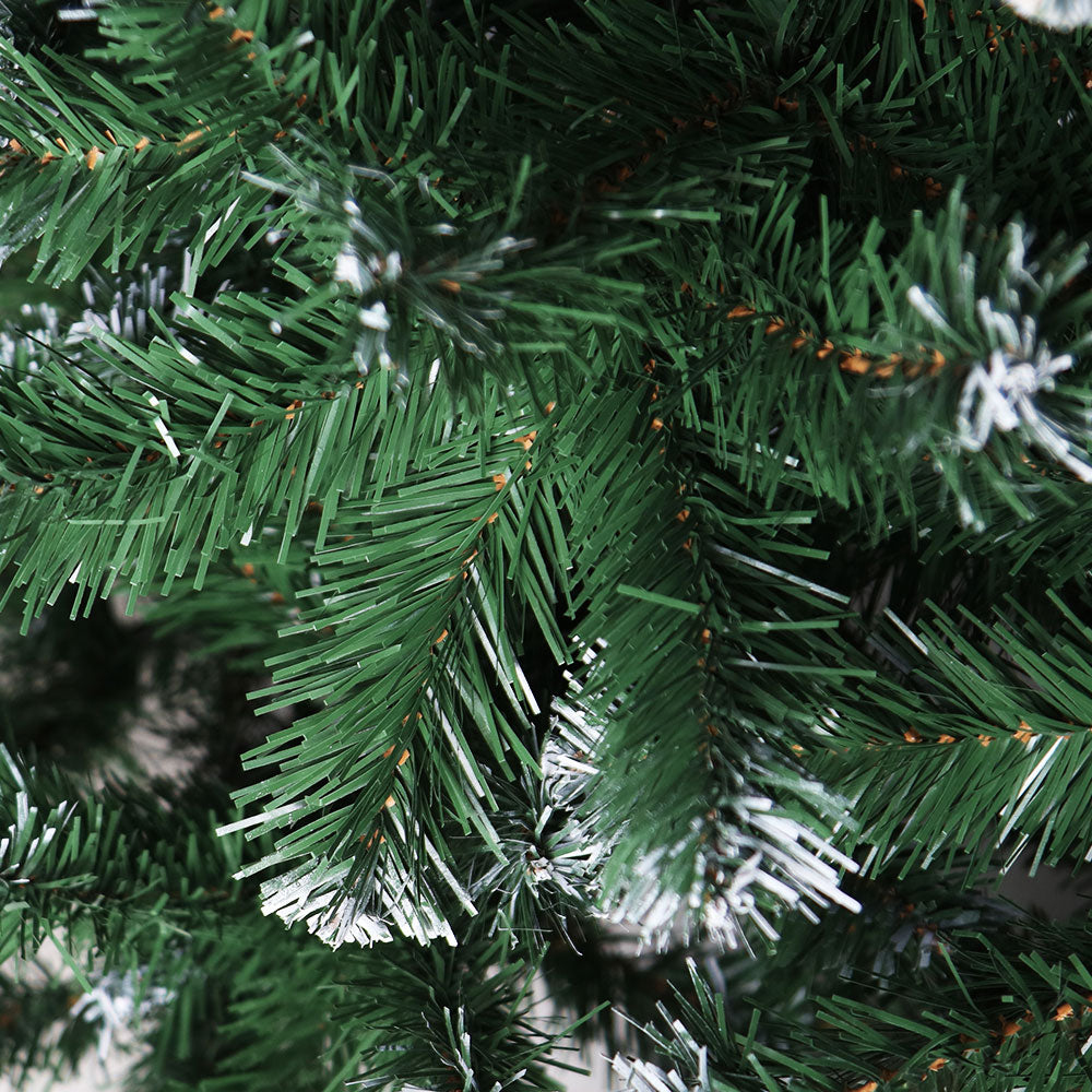 Snowy Elegance 1.8m Christmas Tree with 650 Lifelike Tips