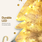 Jingle Jollys Christmas Tree 2.1m 500 LED Xmas Tree Decorations White 1260 Tips - 45-Degree Angle