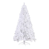 Jingle Jollys Christmas Tree 2.1m 500 LED Xmas Tree Decorations White 1260 Tips - Side View
