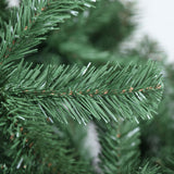 Jingle Jollys Christmas Tree 2.4m Green Xmas Tree Decorations 1225 Tips - Side View