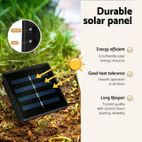 Jingle Jollys Solar Christmas Tree 2.1m 320 LED Net Lights Xmas Trees Decoration - Rear View