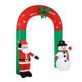 Tinseltown Christmas Archway Inflatable with LED Lights