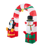 Tinseltown 2.6M Christmas Inflatable Archway with LED Light, image 4