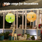 Jingle Jollys 60cm LED Christmas Inflatable Bauble for Festive Outdoor Decor - 45-Degree Angle
