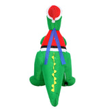 Tinseltown Christmas Dinosaur Inflatable with LED Lights