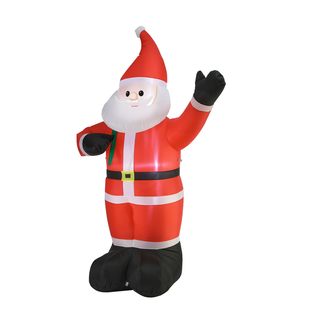 Tinseltown Christmas Santa Claus Inflatable with LED Lights