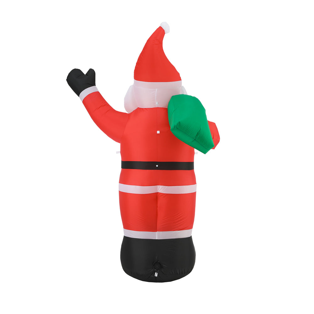 Tinseltown Christmas Santa Claus Inflatable with LED Lights