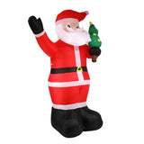 Tinseltown Christmas Inflatable Santa Claus with LED Lights 360cm