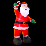 Giant Inflatable Santa Claus for Christmas - 3M LED Holiday Decoration