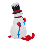 Tinseltown 1.8M Christmas Inflatable Snowman with LED Light