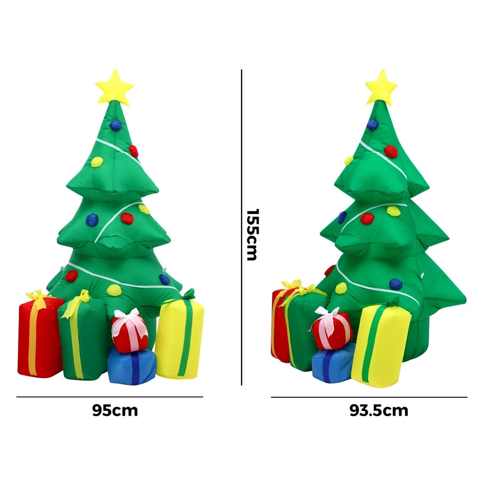 Tinseltown Christmas Tree Inflatable with LED Lights