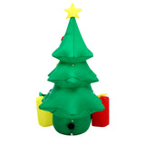 Tinseltown Christmas Tree Inflatable with LED Lights - Close-Up Angle