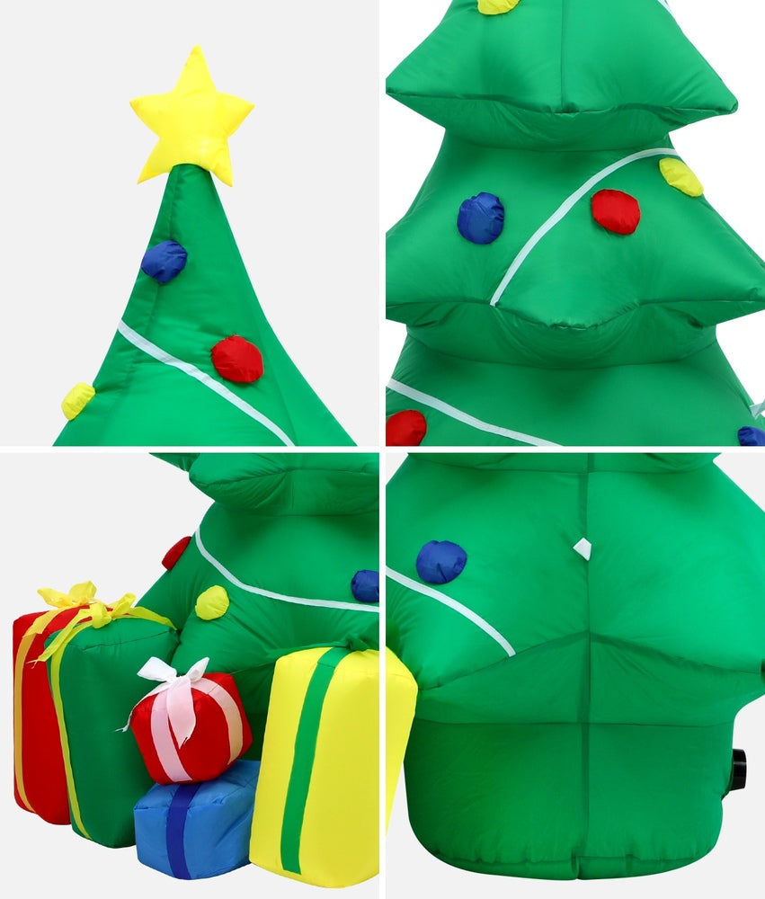 Tinseltown Christmas Tree Inflatable with LED Lights