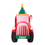 Tinseltown 2.2M Christmas Inflatable Santa Truck with LED Lights