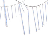 7M Jingle Jollys Icicle LED Christmas Lights with 288 Bulbs - Meteor Shower Effect - Side View