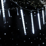 12M Christmas Lights Icicle Light 960 LED Falling Metor Jingle Jollys - Close-Up Angle