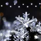 Jingle Jollys Christmas Lights 100 LED 10M String Light Snow Decorations - Close-Up Angle