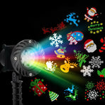 1X Projector Light Christmas Lights Laser Outdoor Decorations Jingle Jollys