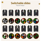1X Projector Light Christmas Lights Laser Outdoor Decorations Jingle Jollys - Side View