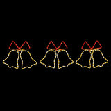 Tinseltown Christmas Light 3PCS Jingle Bell Set LED Motif Lights