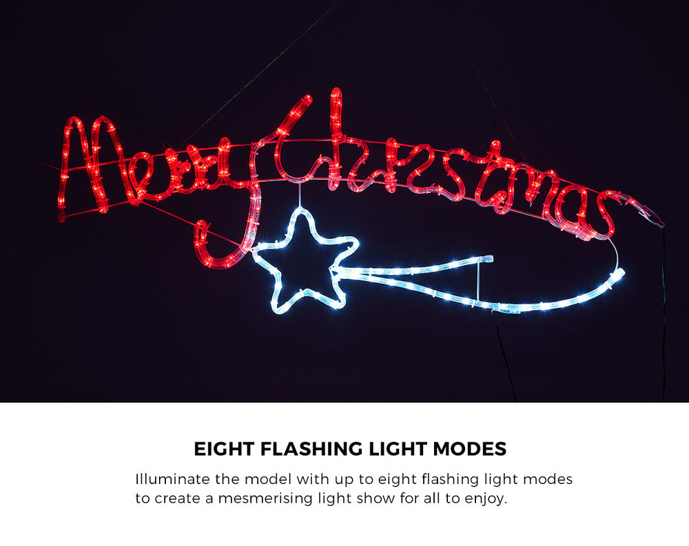 Tinseltown Christmas Light LED Motif Rope Lights 109cm