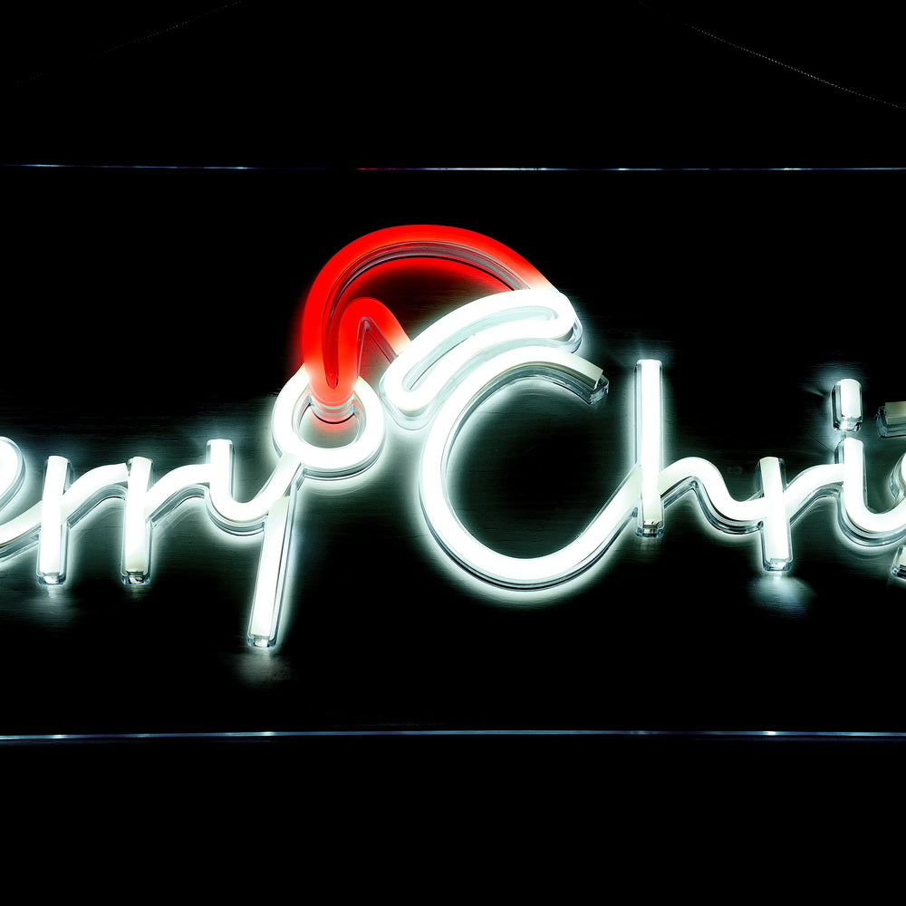 Tinseltown Merry Christmas Sign Light LED Motif Rope Lights 76cm