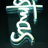 Tinseltown Merry Christmas Sign Light LED Motif Rope Lights 76cm - Low Angle