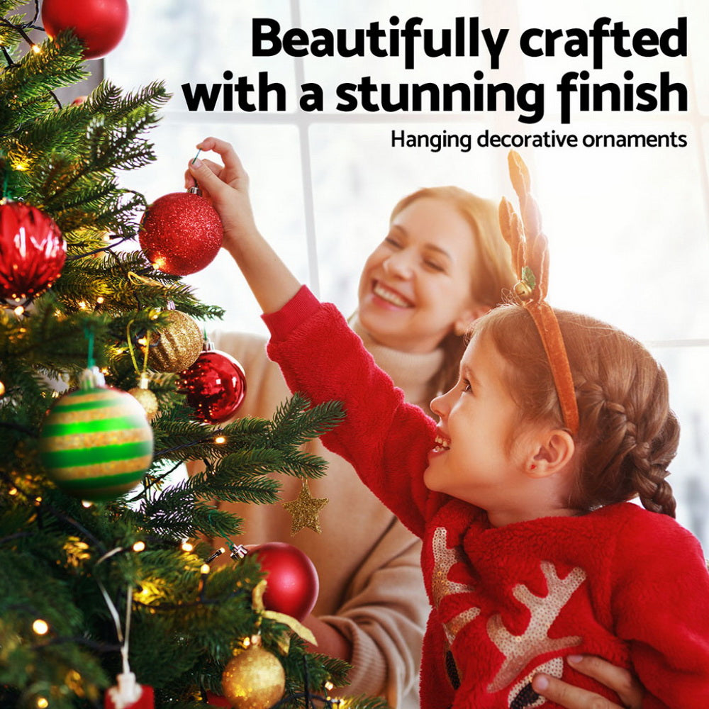 155-Piece Jingle Jollys Christmas Tree Ornament Set for Festive Decorating