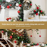 155-Piece Jingle Jollys Christmas Tree Ornament Set for Festive Decorating - Rear View