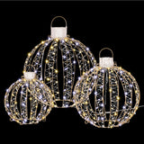 3-Piece 360 LED Jingle Jollys Christmas Fairy Light Ball Set
