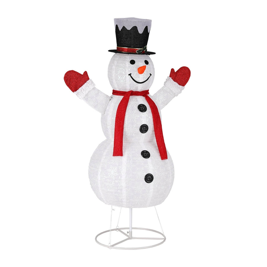 1.7M Christmas Lights 200 LED Fairy Light Snowman Decorations Jingle Jollys, image 3