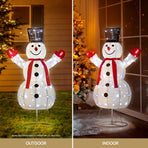1.7M Christmas Lights 200 LED Fairy Light Snowman Decorations Jingle Jollys, image 5