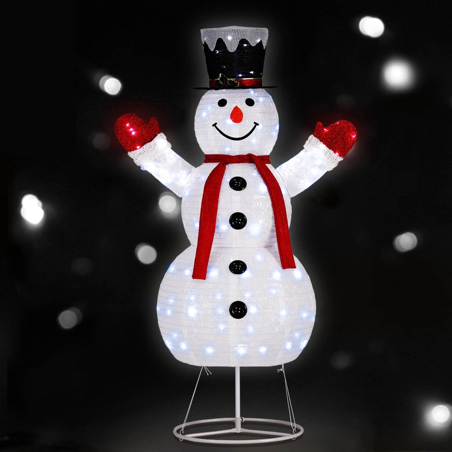1.7M Christmas Lights 200 LED Fairy Light Snowman Decorations Jingle Jollys, image 7