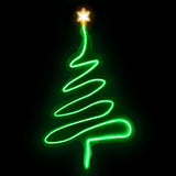 Jingle Jollys Christmas Lights 114cm Fairy Light Green Tree Decorations